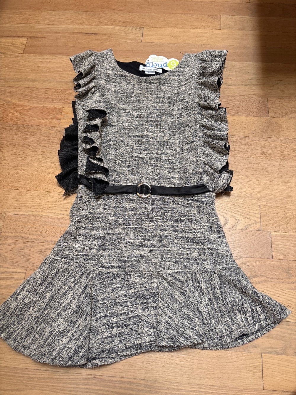 Les Tout Petits Tweed Dress Size 12